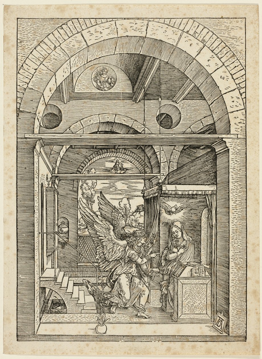 Die Verkündigung, aus dem Leben der Jungfrau von Albrecht Dürer