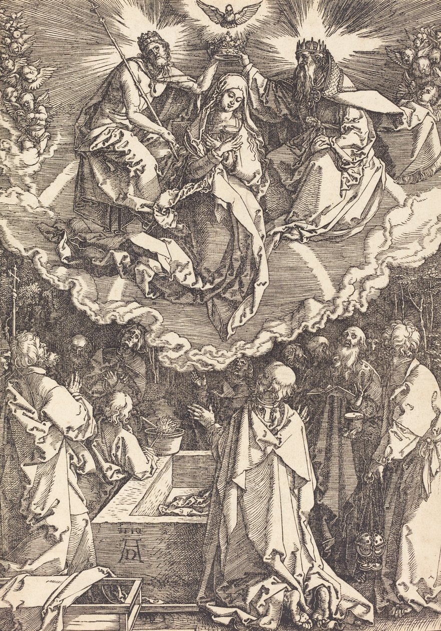 Die Himmelfahrt und Krönung der Jungfrau, 1510 von Albrecht Dürer