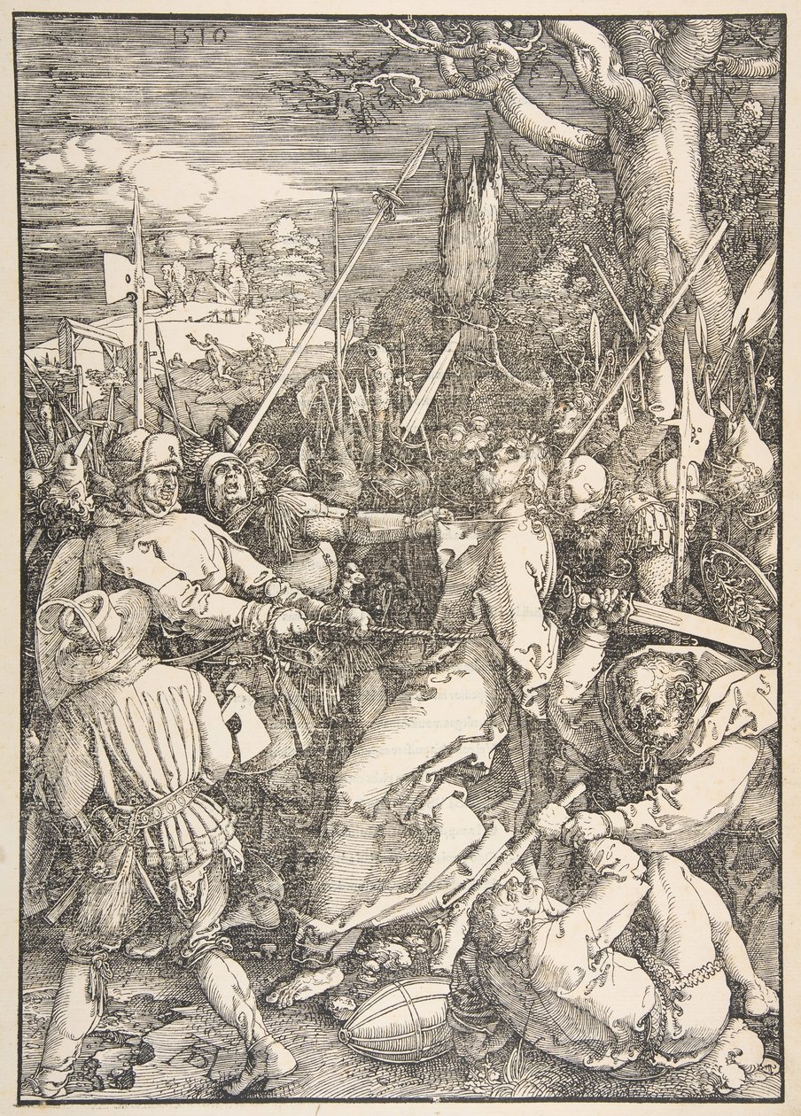 Der Verrat Christi, aus Die große Passion, n.d. von Albrecht Dürer
