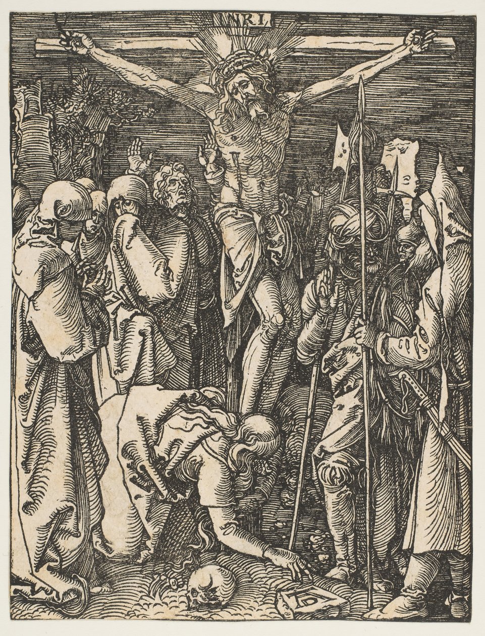 Die Kreuzigung, aus Die kleine Passion, ca. 1509 von Albrecht Dürer