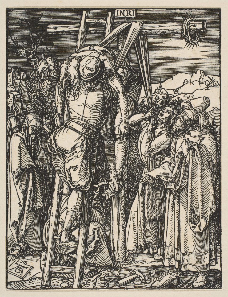 Die Kreuzabnahme, aus Die Kleine Passion, ca. 1509 von Albrecht Dürer