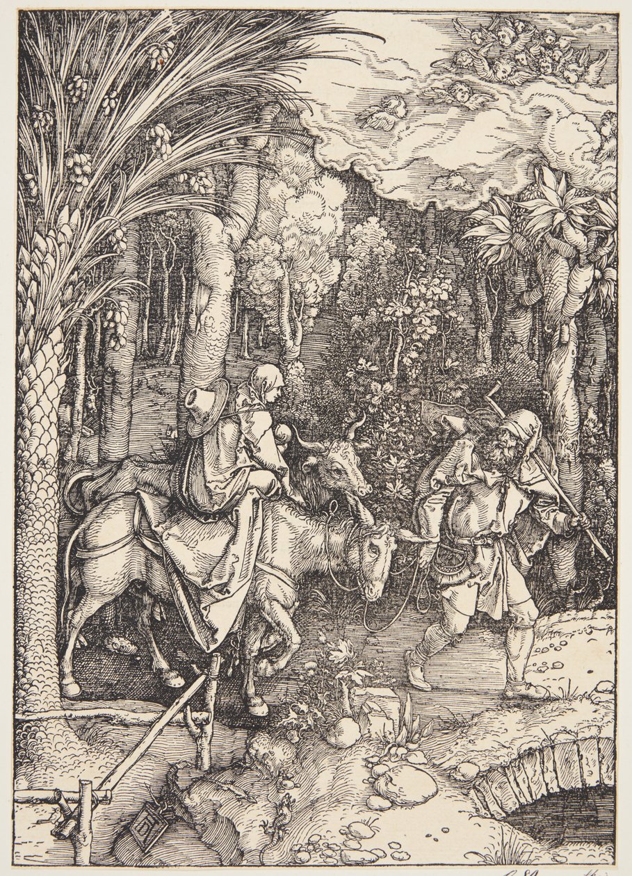 Die Flucht nach Ägypten von Albrecht Dürer