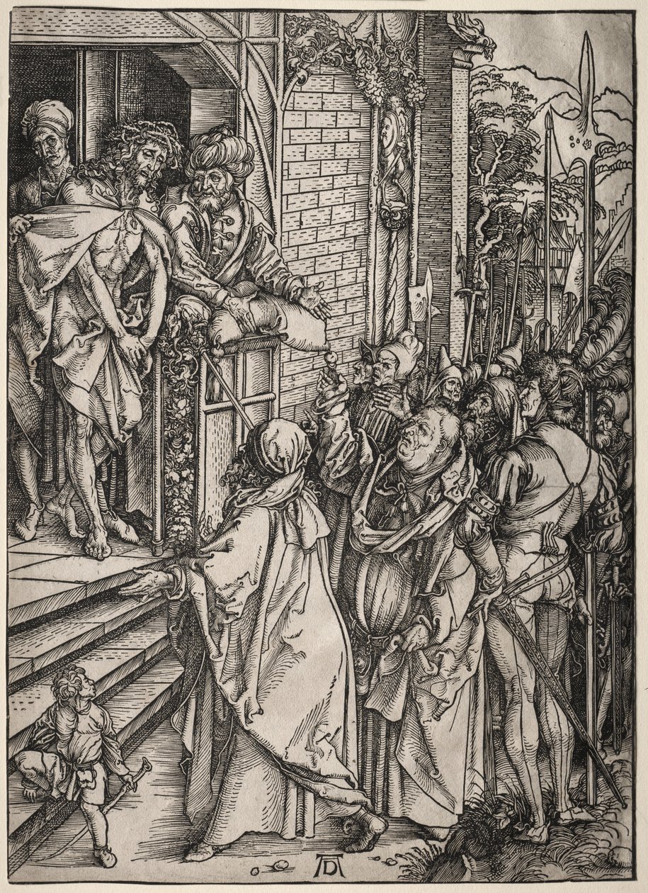 Die Große Passion: Christus wird dem Volk gezeigt von Albrecht Dürer