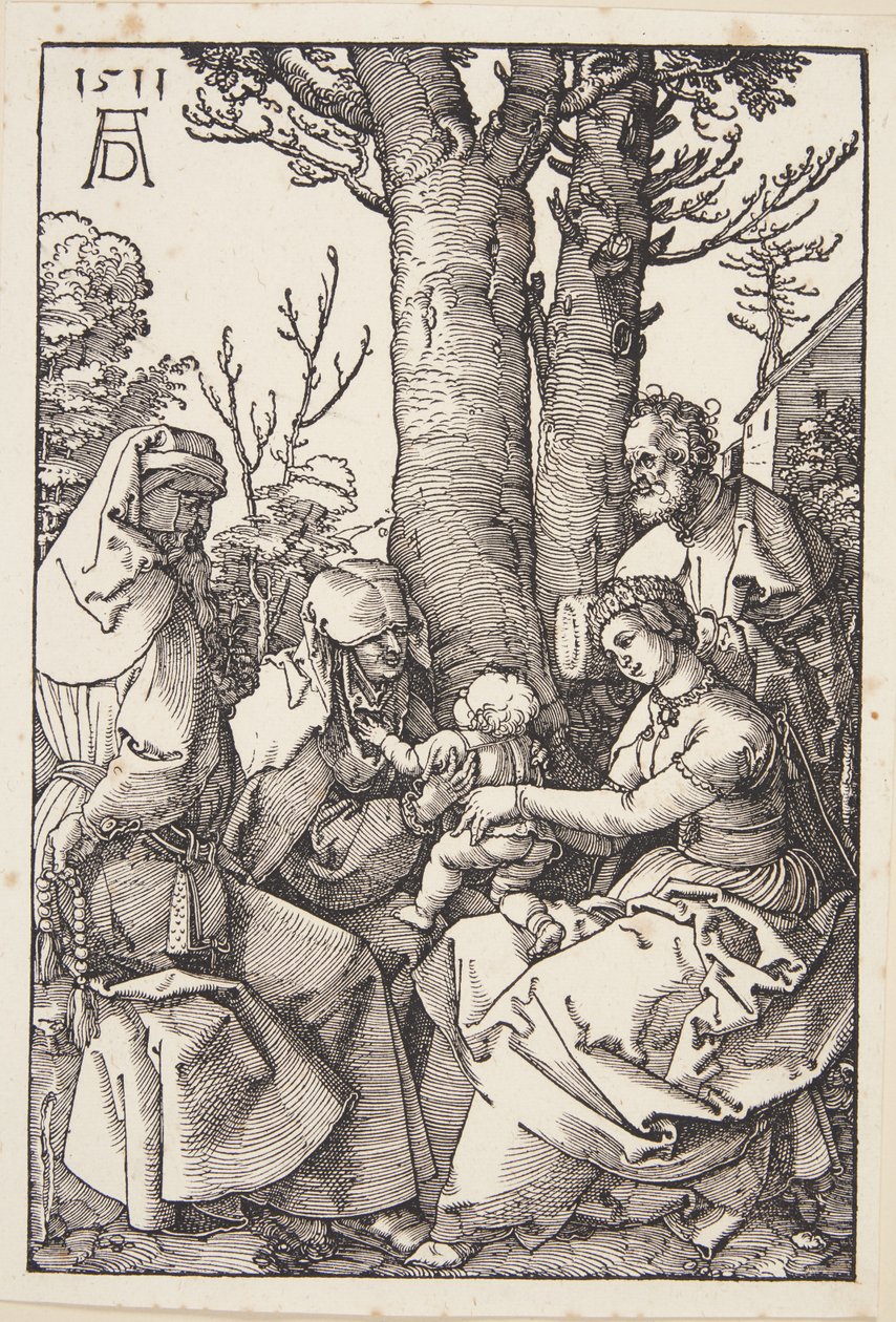 Die Heilige Familie mit Joachim und St. Anna von Albrecht Dürer