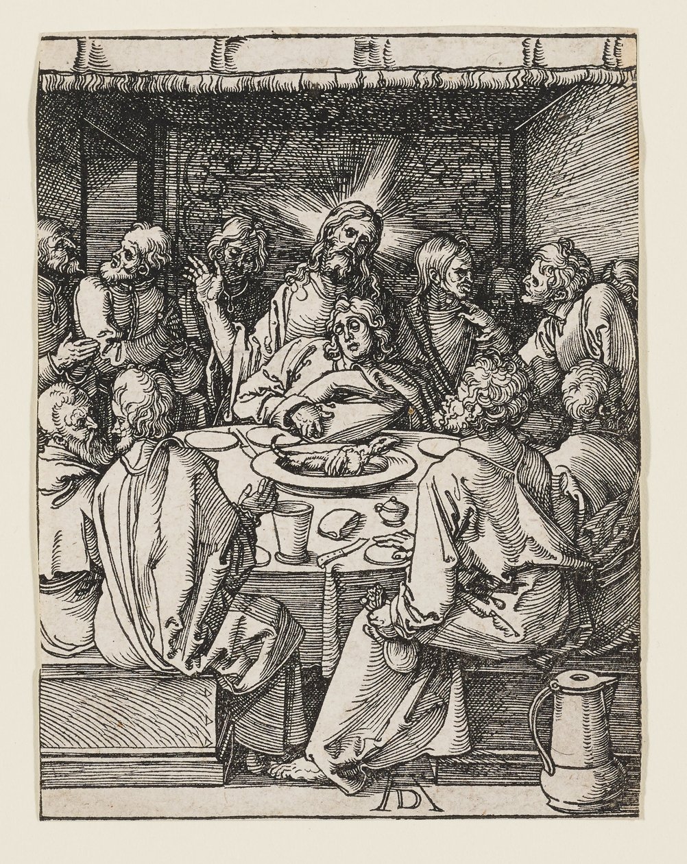 Das letzte Abendmahl von Albrecht Dürer