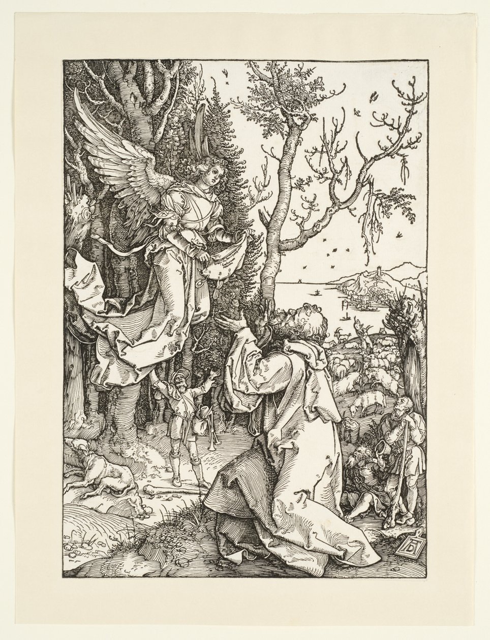 Das Leben der Jungfrau: Joachim und der Engel von Albrecht Dürer