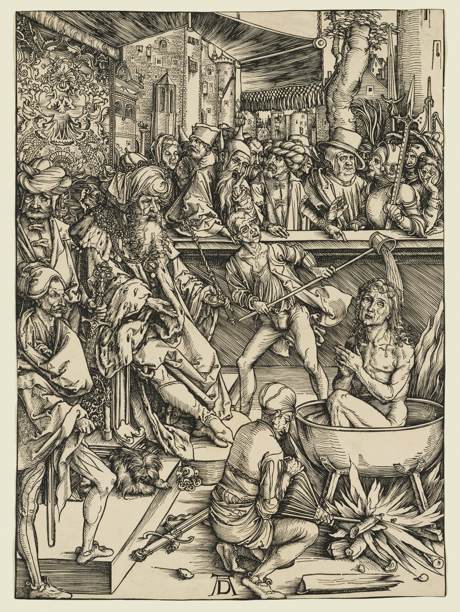 Das Martyrium des Heiligen Johannes von Albrecht Dürer