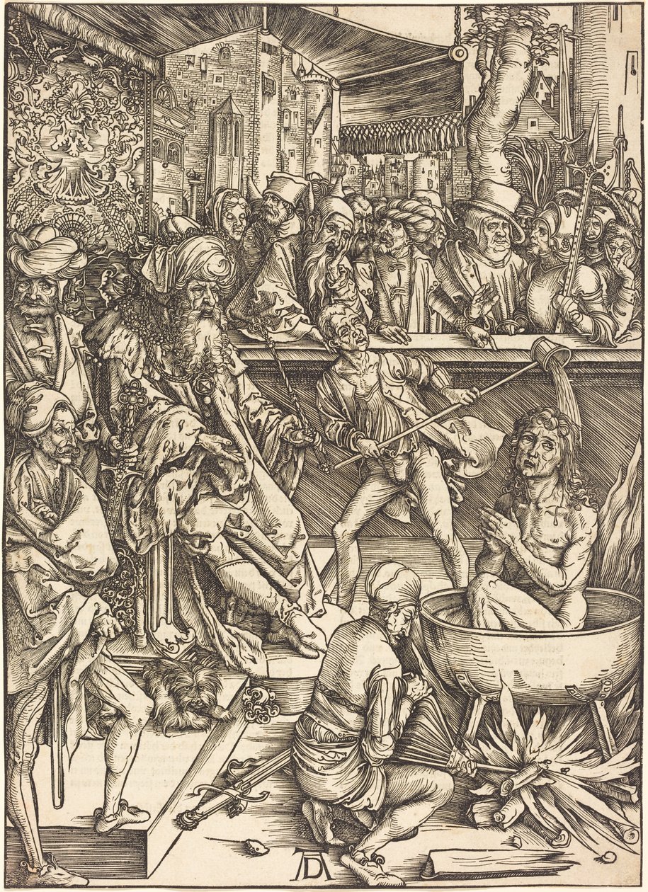 Das Martyrium des Heiligen Johannes von Albrecht Dürer