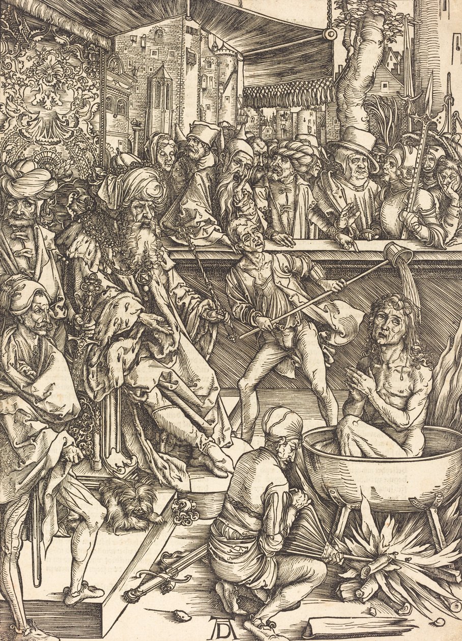 Das Martyrium des Heiligen Johannes von Albrecht Dürer