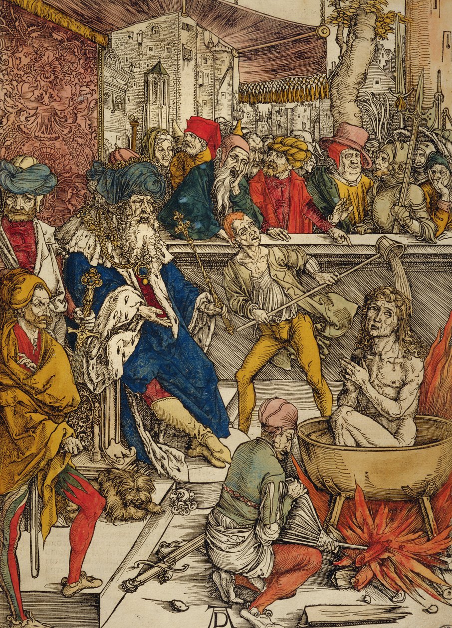 Das Martyrium des Heiligen Johannes, 1498 von Albrecht Dürer