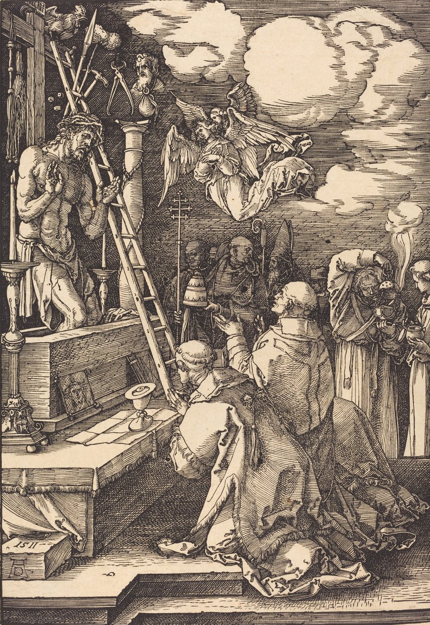 Die Messe des Heiligen Gregor, 1511 von Albrecht Dürer