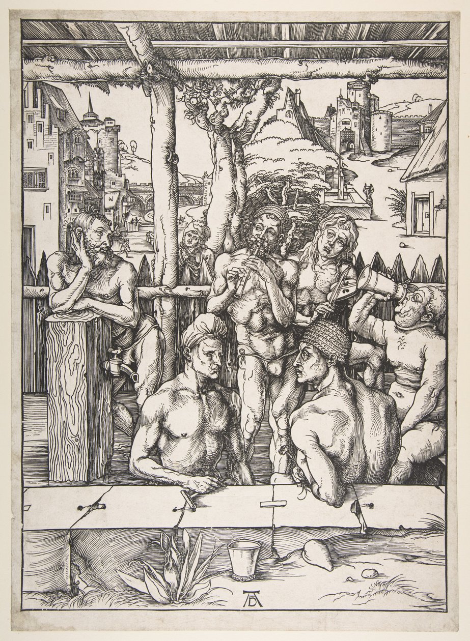 Das Männerbad von Albrecht Dürer