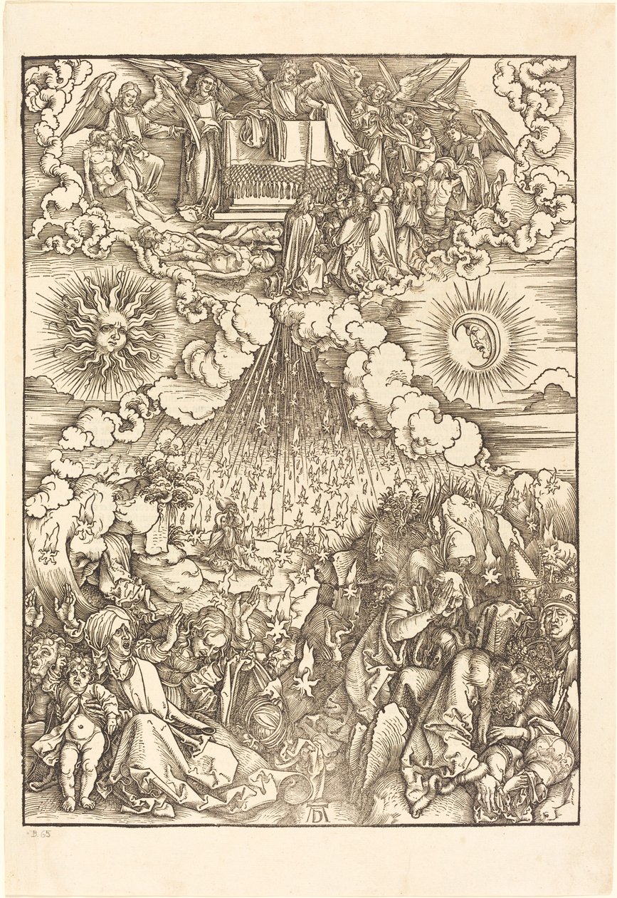 Die Öffnung des fünften und sechsten Siegels von Albrecht Dürer