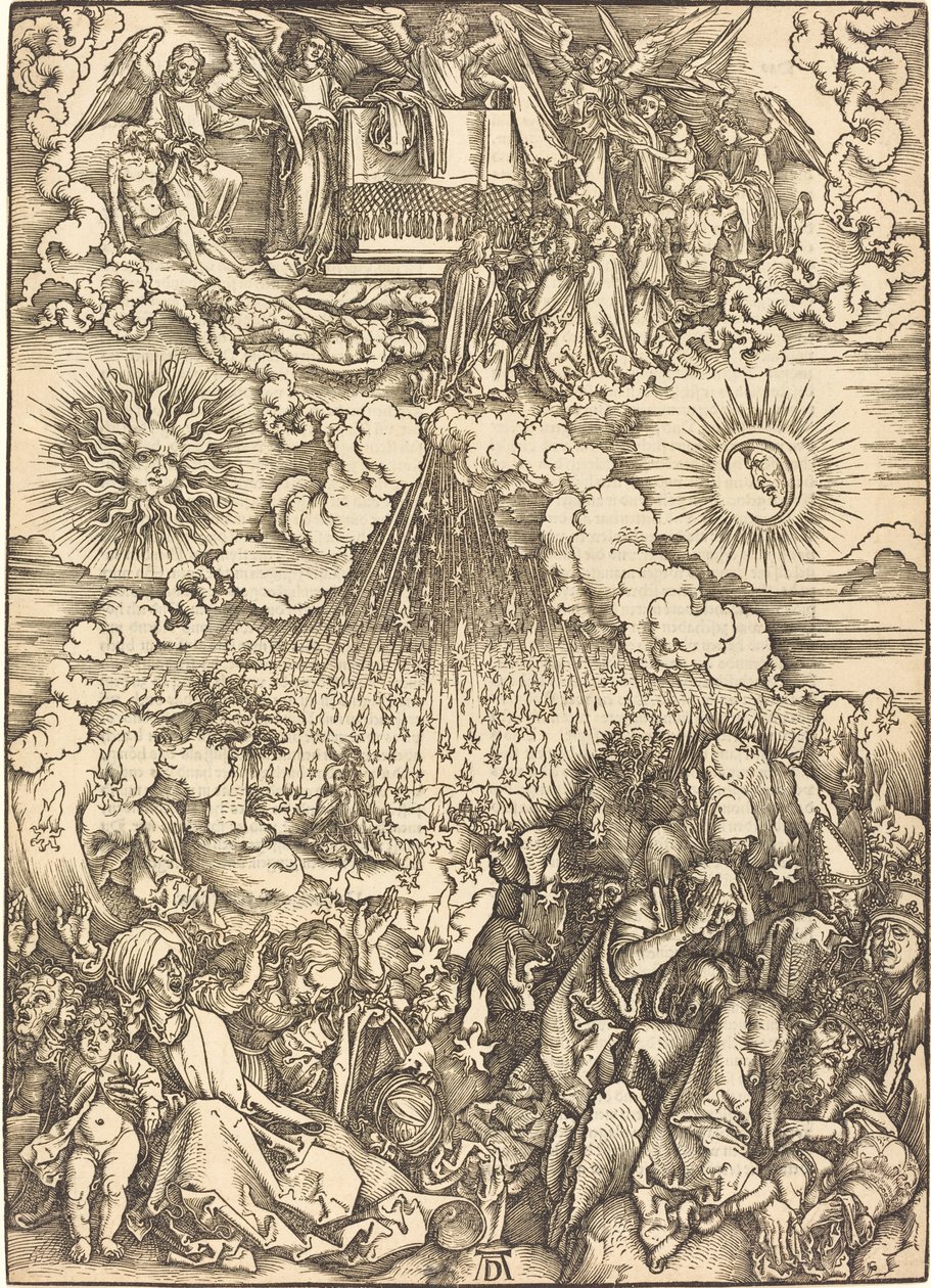 Die Öffnung des fünften und sechsten Siegels von Albrecht Dürer