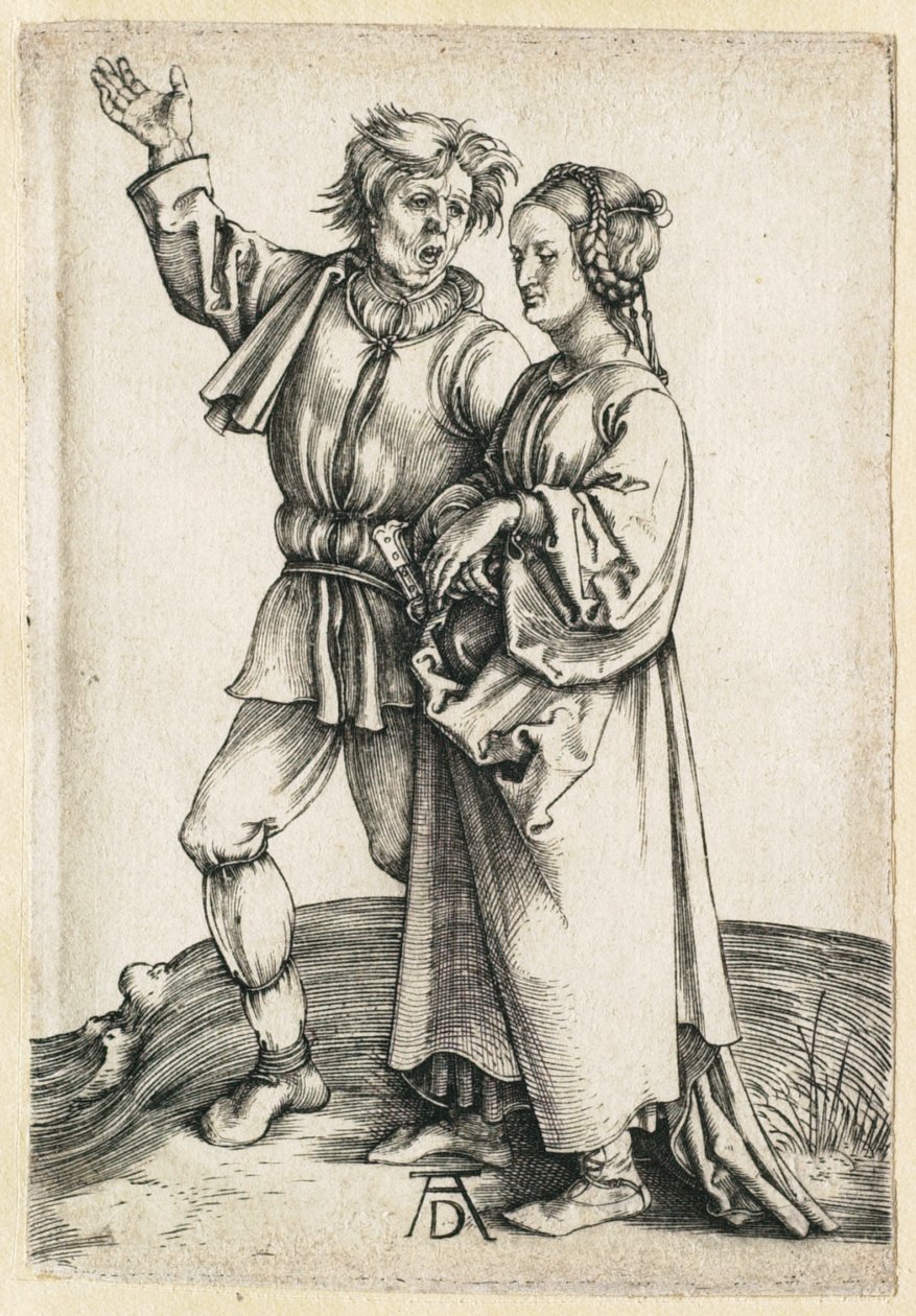 Der Bauer und seine Frau von Albrecht Dürer