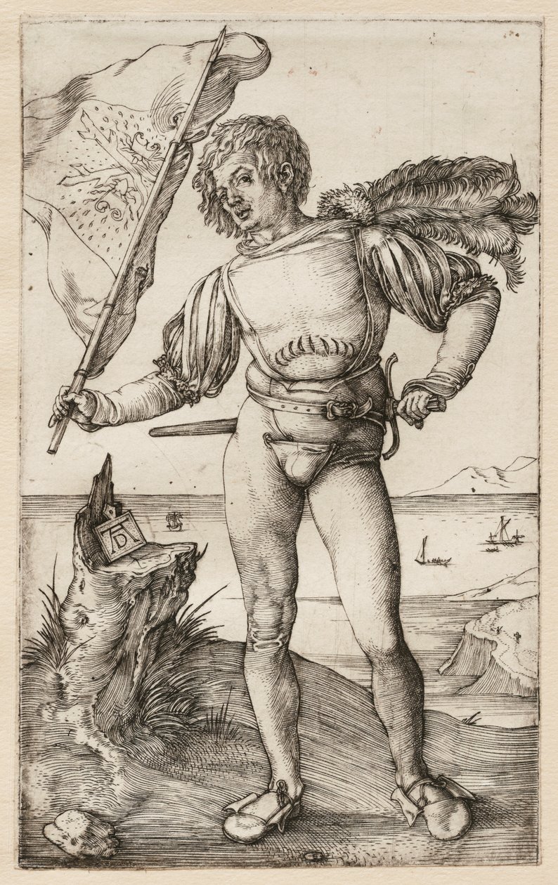 Der Fahnenträger von Albrecht Dürer
