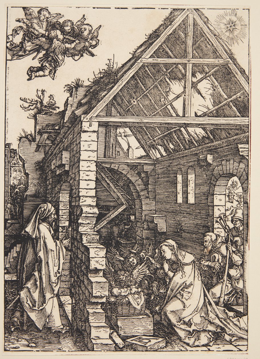 Die Anbetung der Hirten von Albrecht Dürer