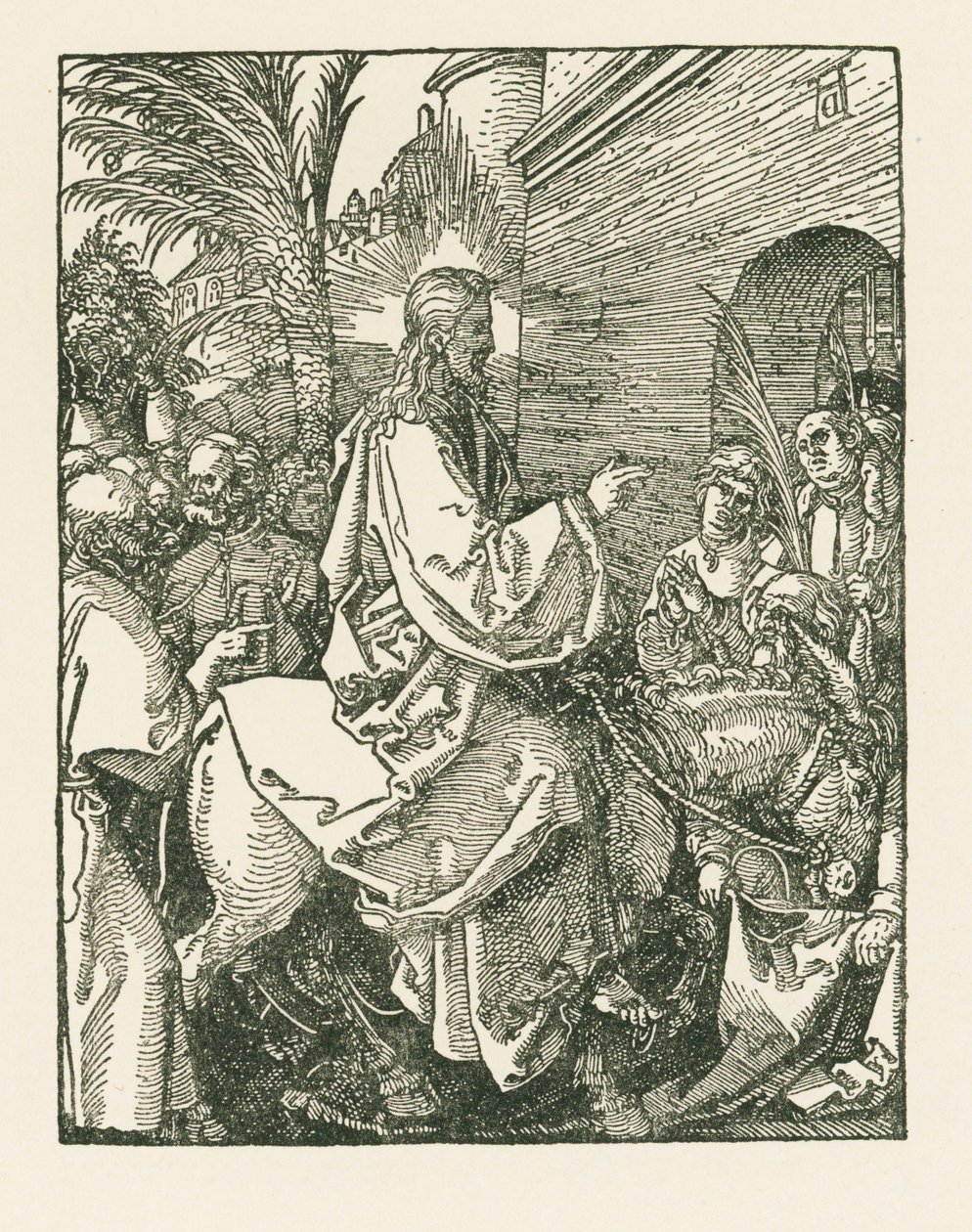 Einzug Christi in Jerusalem von Albrecht Dürer or Duerer