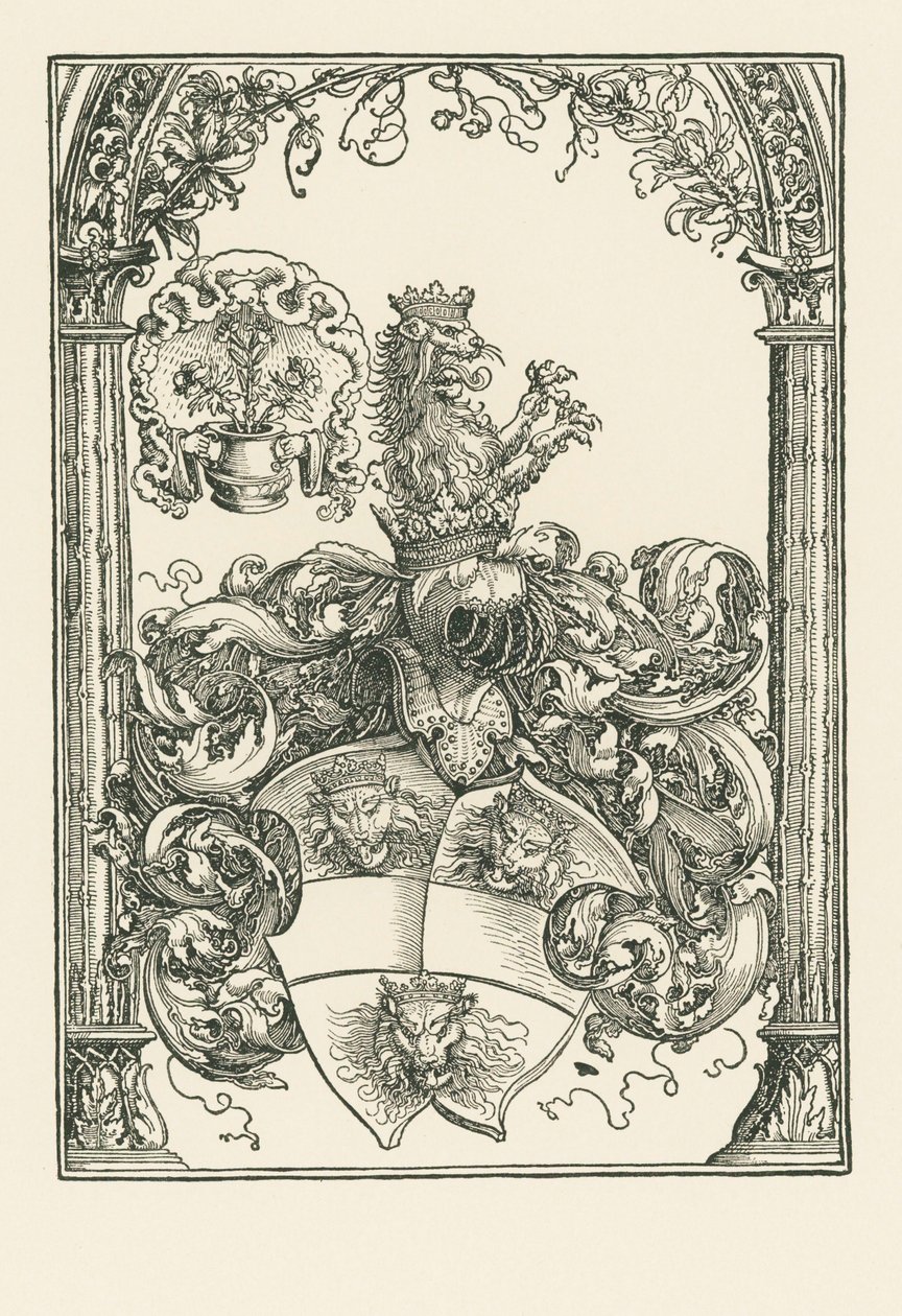 Wappen von Jacob de Bannissis von Albrecht Dürer or Duerer