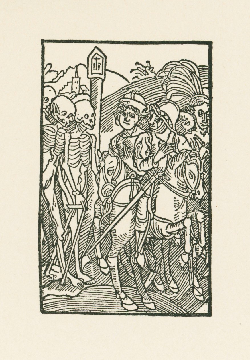 Begegnung zwischen den Lebenden und den Toten von Albrecht Dürer or Duerer