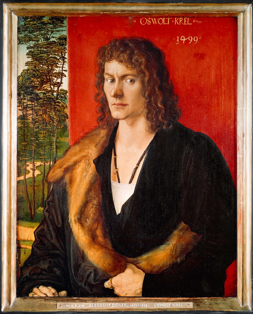 Porträt von Oswolt Krel von Albrecht Dürer or Duerer