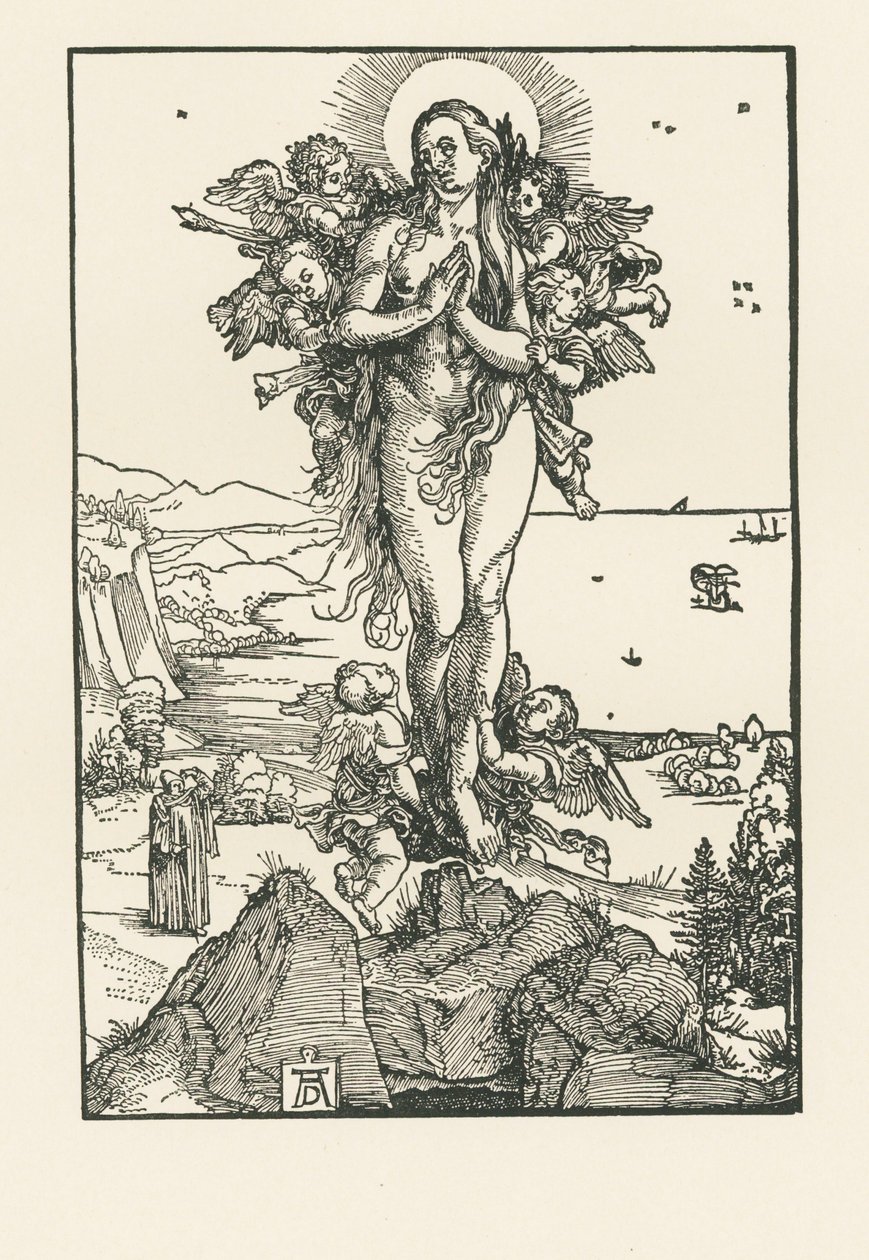 Die Ekstase der Heiligen Maria Magdalena von Albrecht Dürer or Duerer