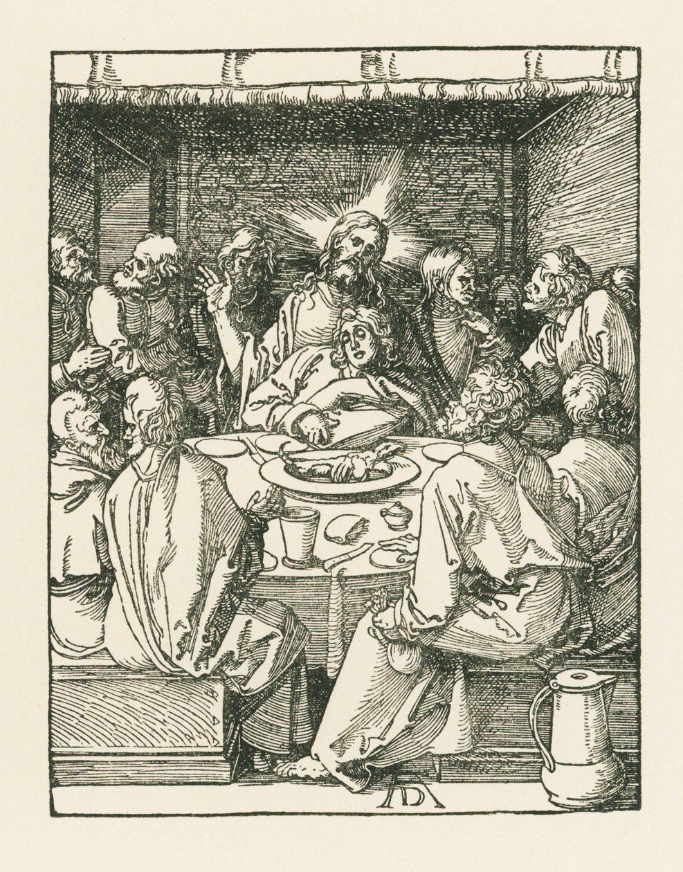 Das letzte Abendmahl von Albrecht Dürer or Duerer