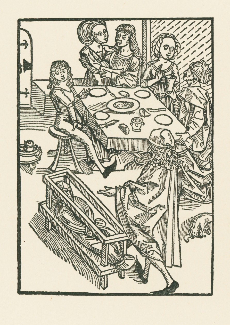 Die Freuden der Welt und die Warnung des Todes von Albrecht Dürer or Duerer