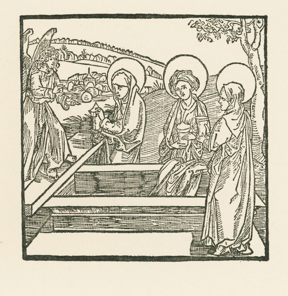 Die drei Marien am Grab Christi von Albrecht Dürer or Duerer