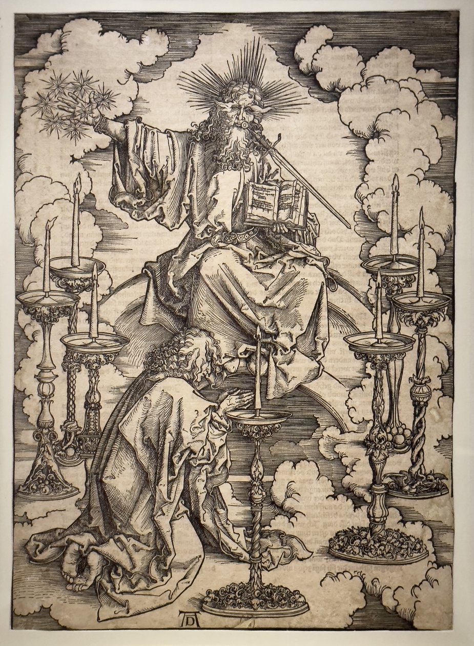 Die Vision der sieben Leuchter von Albrecht Dürer or Duerer
