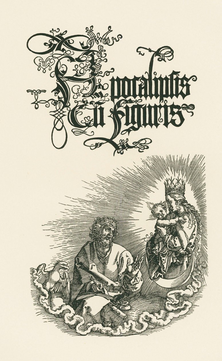 Titelseite der zweiten lateinischen Ausgabe von 1511 von Albrecht Dürer or Duerer