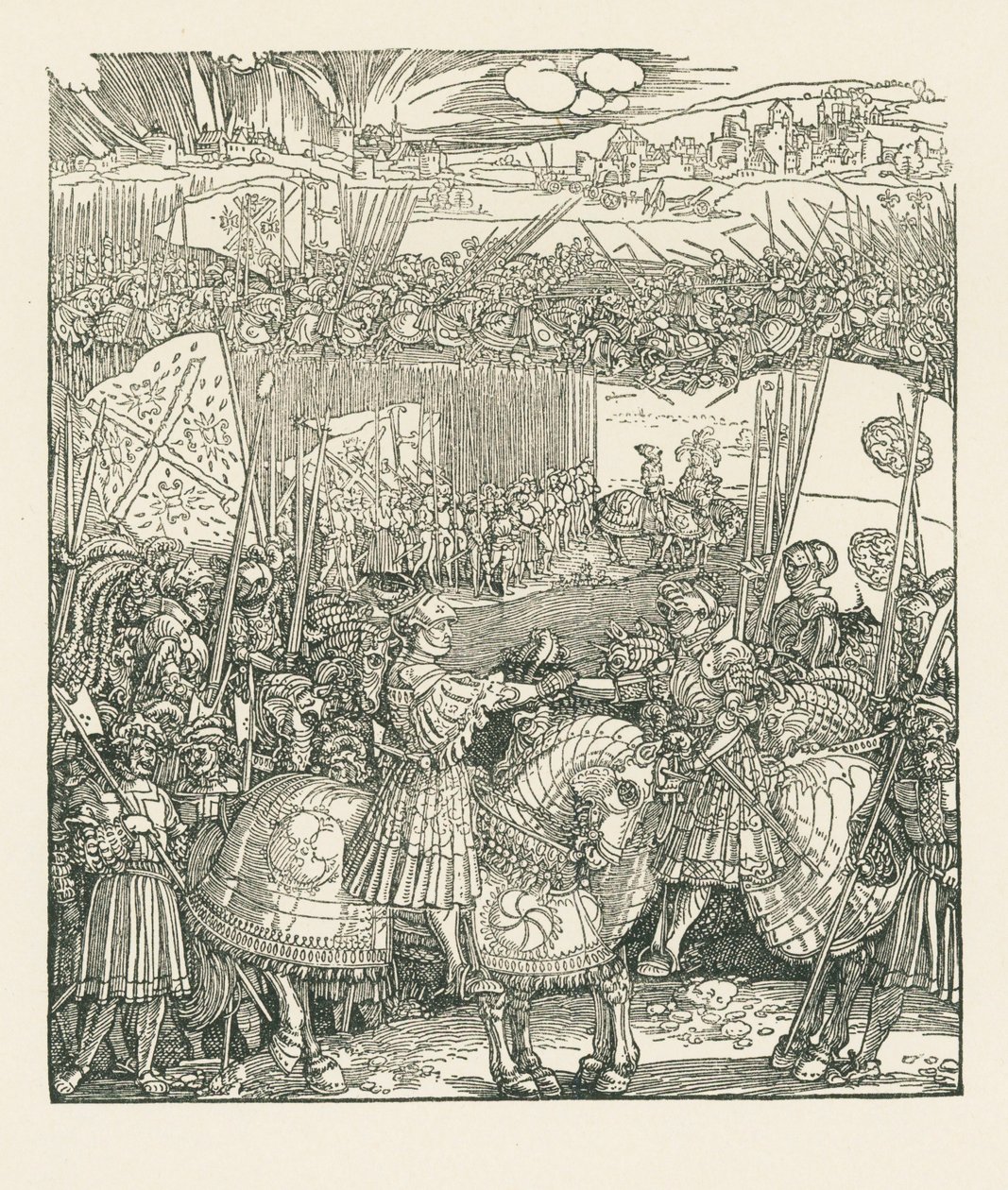Triumphbogen für Kaiser Maximilian I. von Albrecht Dürer or Duerer