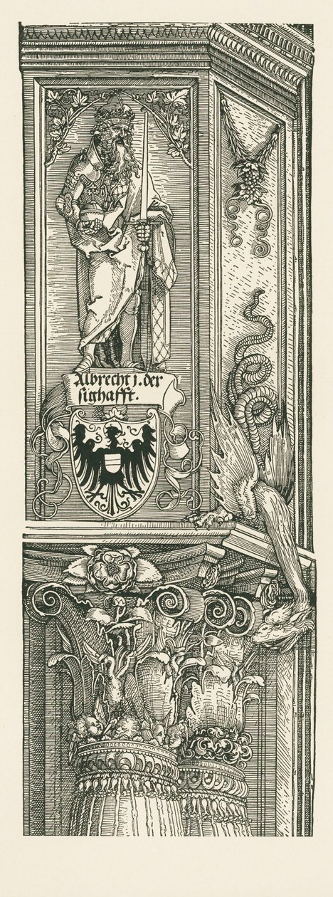 Triumphbogen für Kaiser Maximilian I. von Albrecht Dürer or Duerer