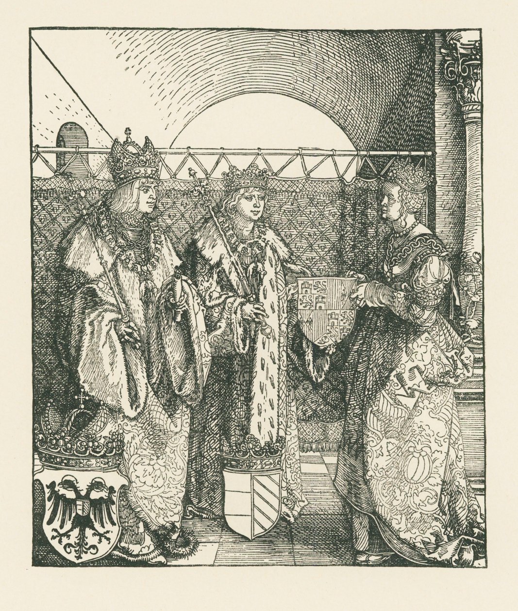 Triumphbogen für Kaiser Maximilian I. von Albrecht Dürer or Duerer