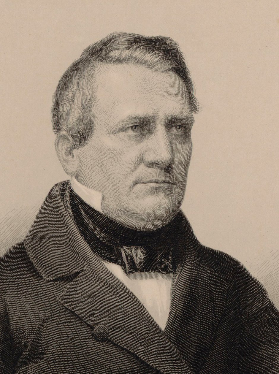 Porträt des Komponisten Franz Lachner 1803-1890, 1850 von Albrecht Fürchtegott Schultheiss