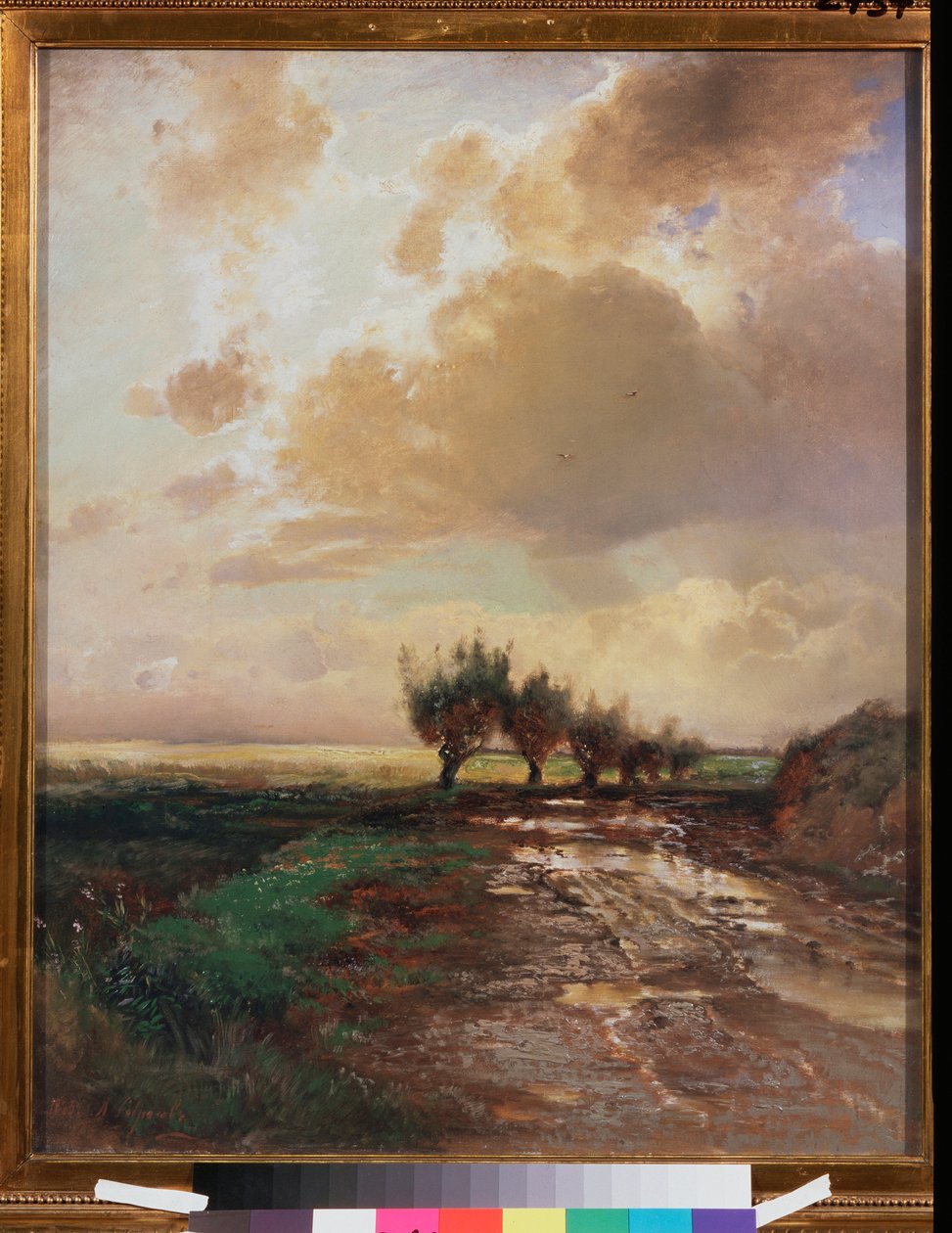 Landstraße von Alexei Kondratjewitsch Sawrassow