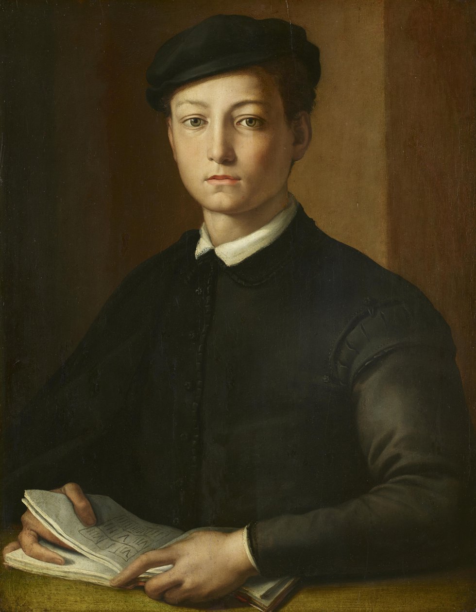 Bildnis eines Jünglings von Alessandro Allori