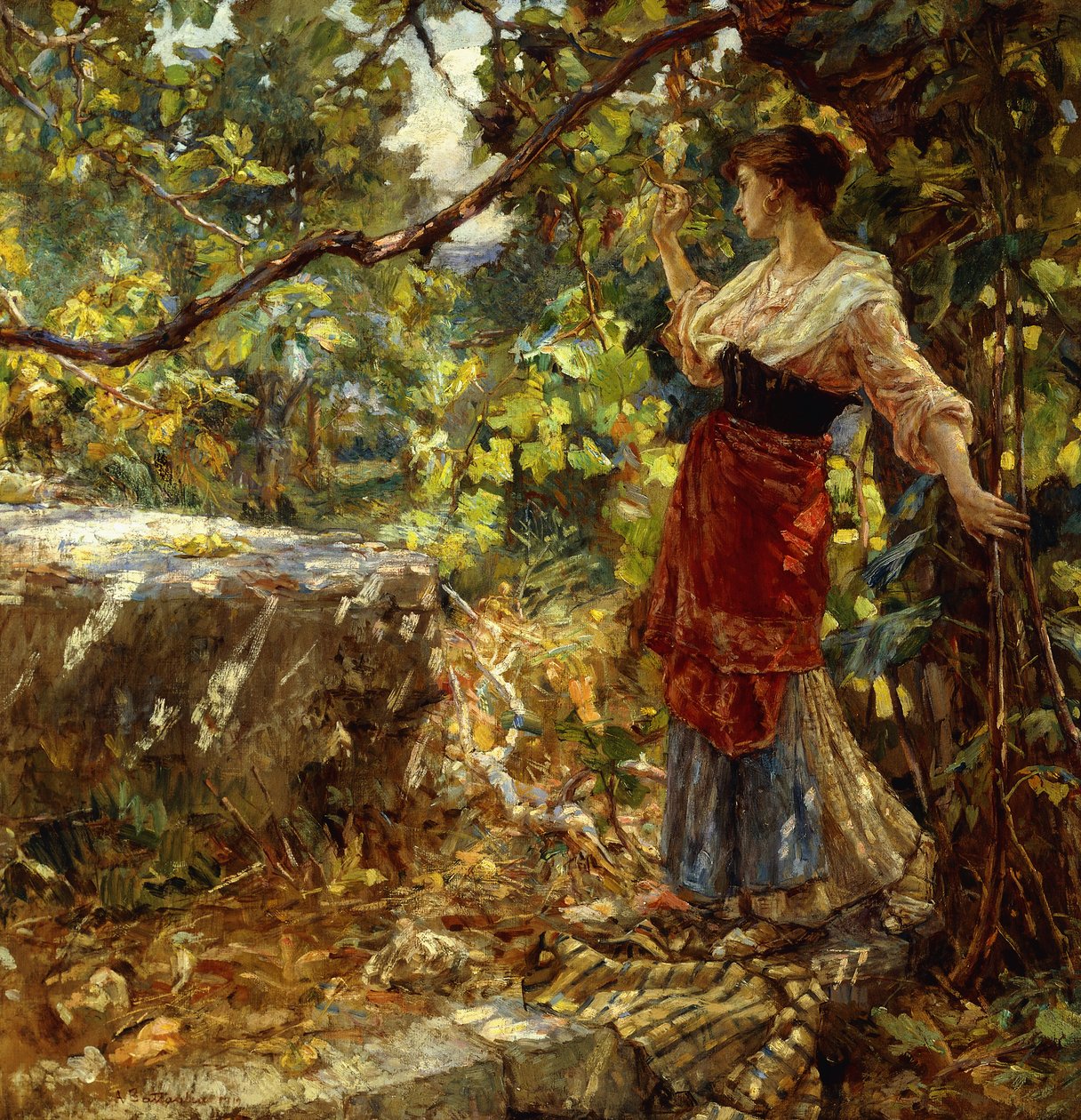 Ferne Gedanken, 1919 von Alessandro Battaglia