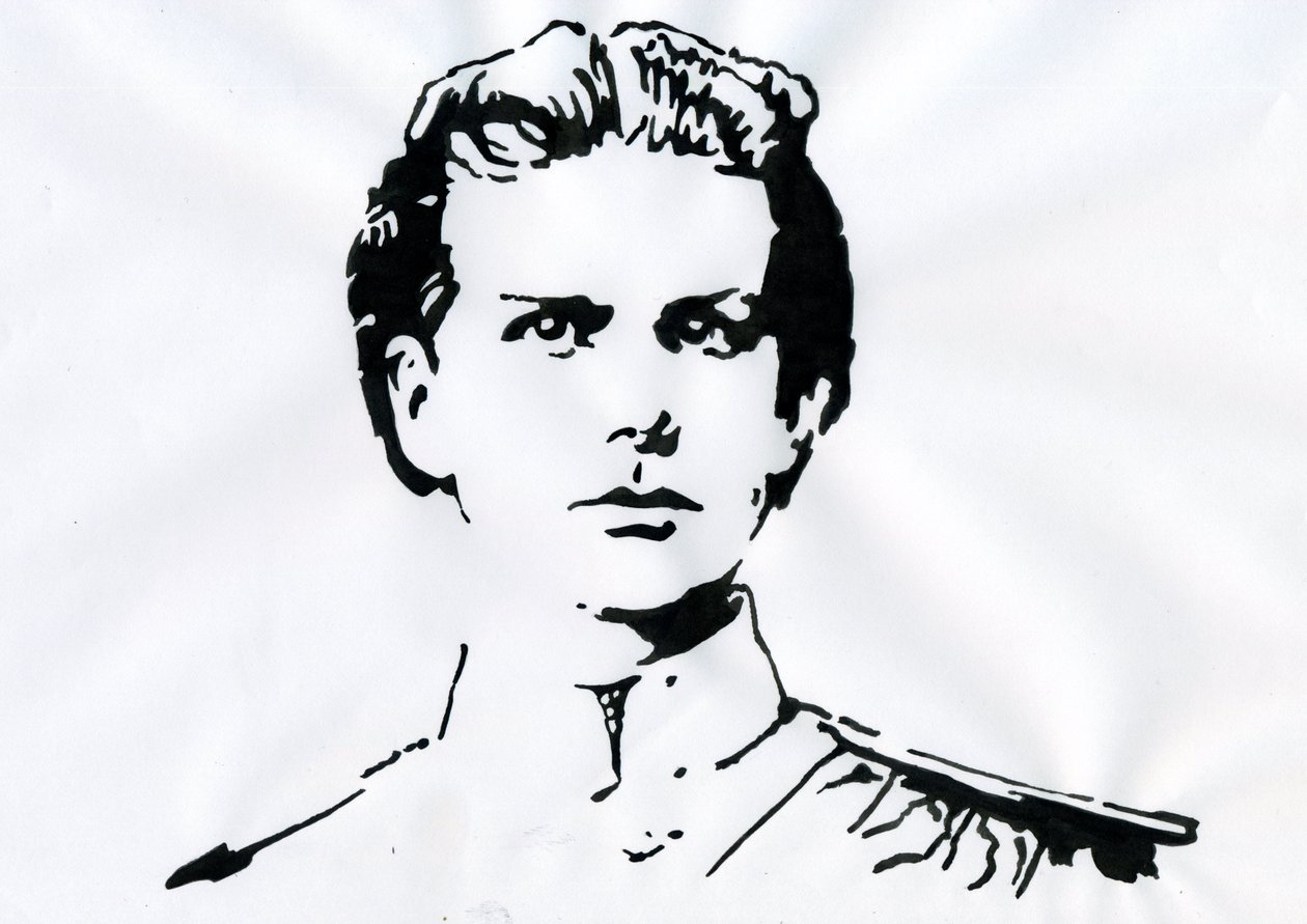 Porträt von Ludwig II. von Bayern (Ludwig Otto Friedrich Wilhelm von Wittelsbach) von Alessandro Lonati