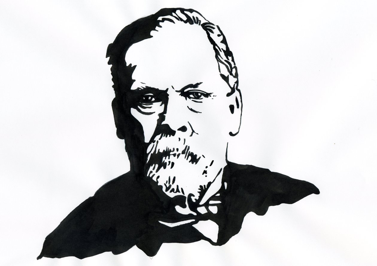 Porträt von Louis Pasteur (1822-1895), englischer Chemiker und Mikrobiologe. von Alessandro Lonati