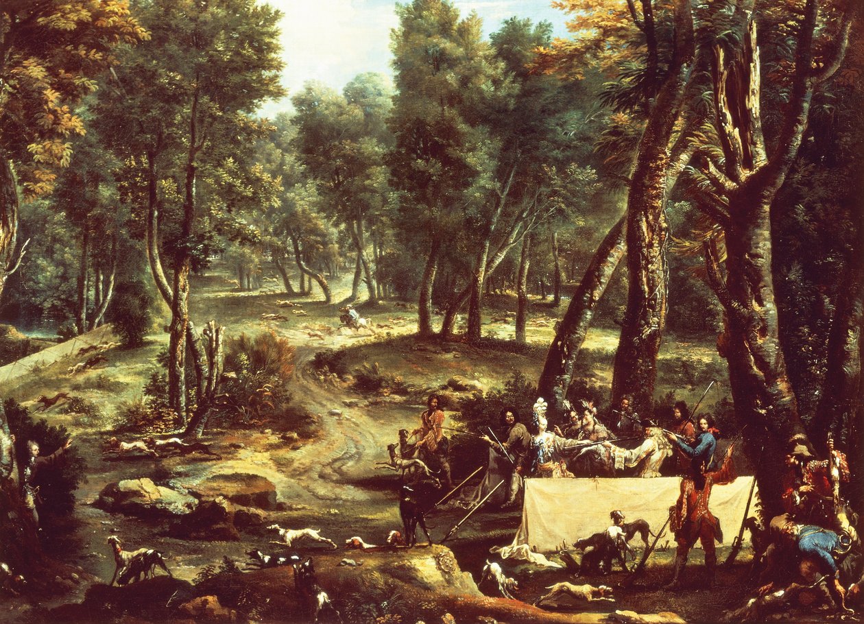 Jagd von Alessandro Magnasco