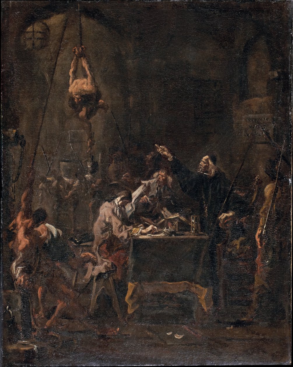 Folterszene von Alessandro Magnasco