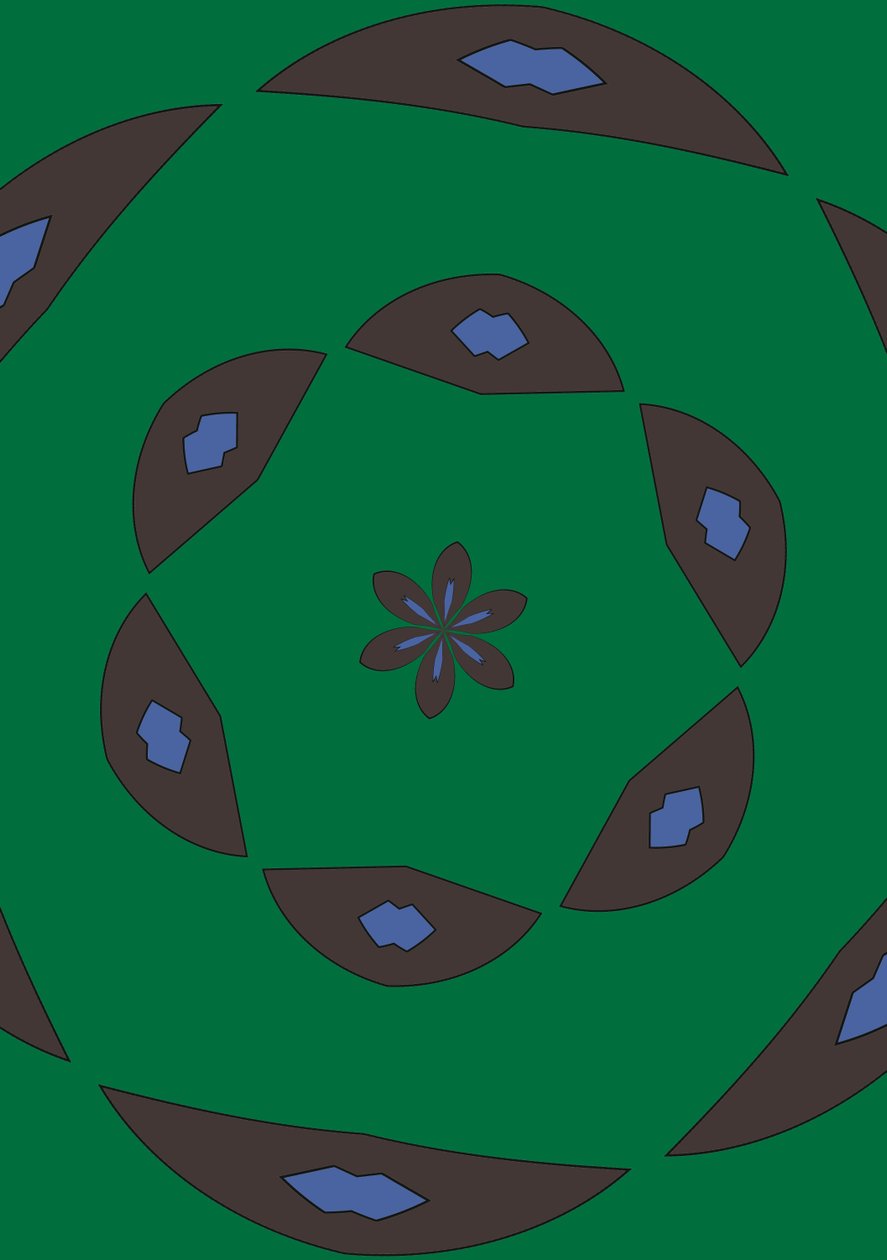 Arabeske #8, 2019 von Alex Caminker