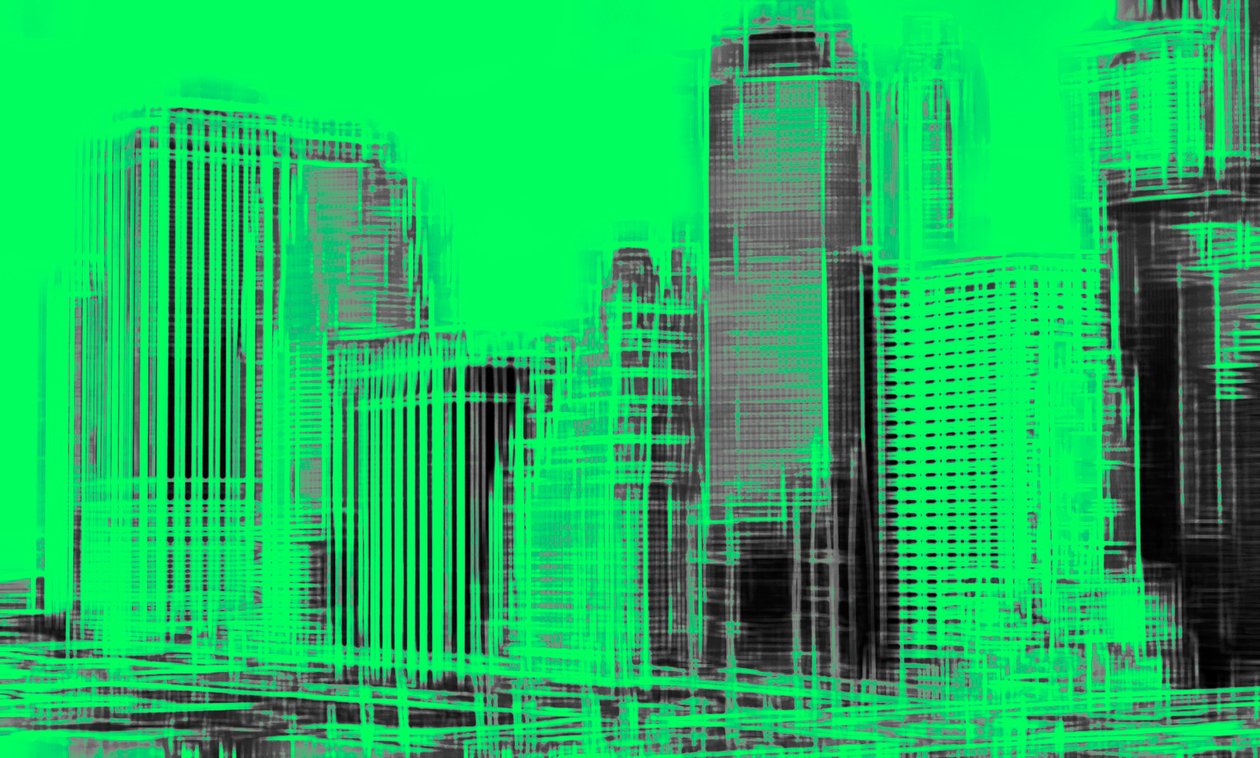 Grüner Filter, 2019 von Alex Caminker