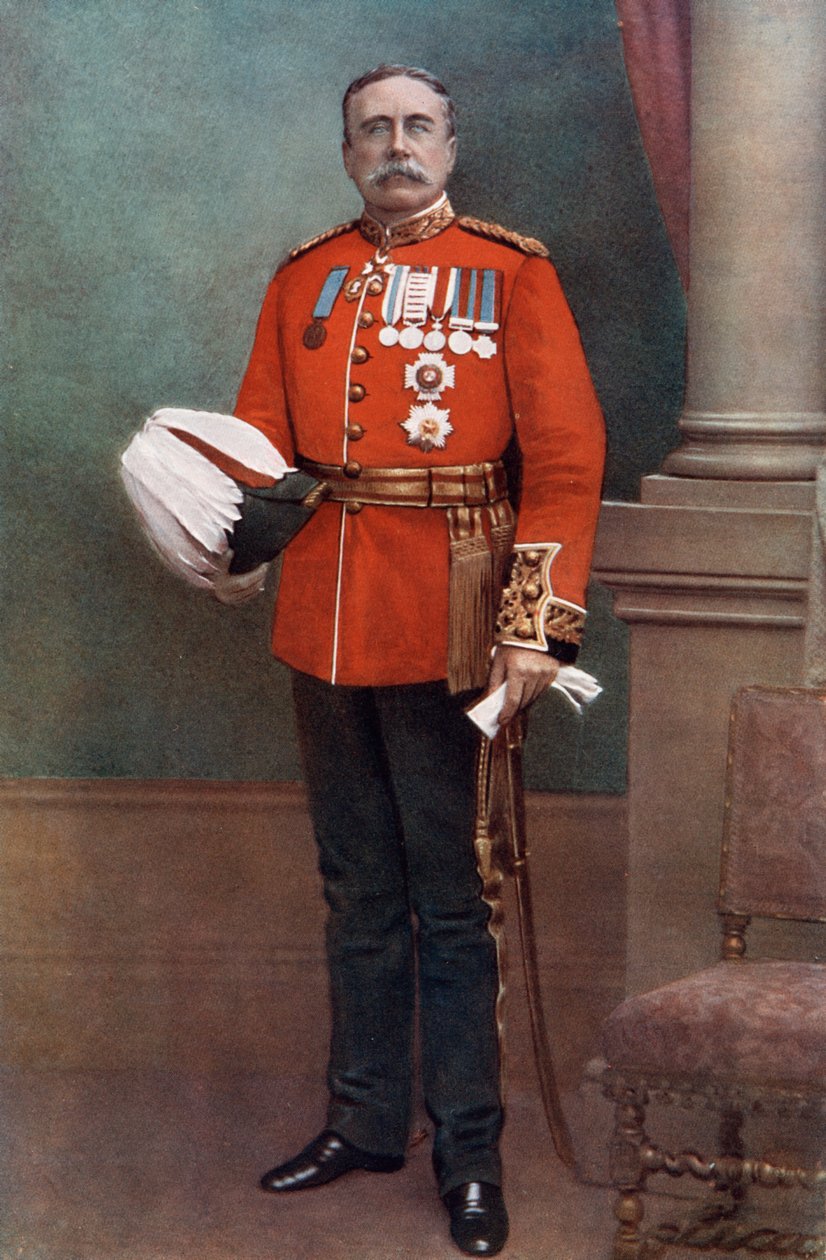 Sir William Lockhart, Oberbefehlshaber in Indien, ca. 1900-1902 von Alexander Bassano
