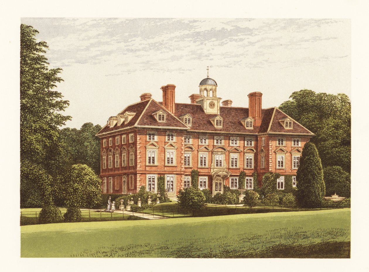 Tyttenhanger Park, Herefordshire, England von Alexander Francis (after) Lydon