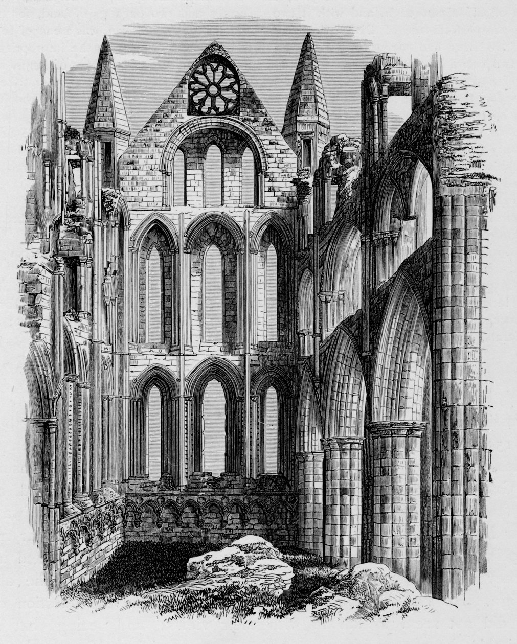 Nordquerhaus, Whitby Abbey, ca. 1880, 1897 von Alexander Francis Lydon