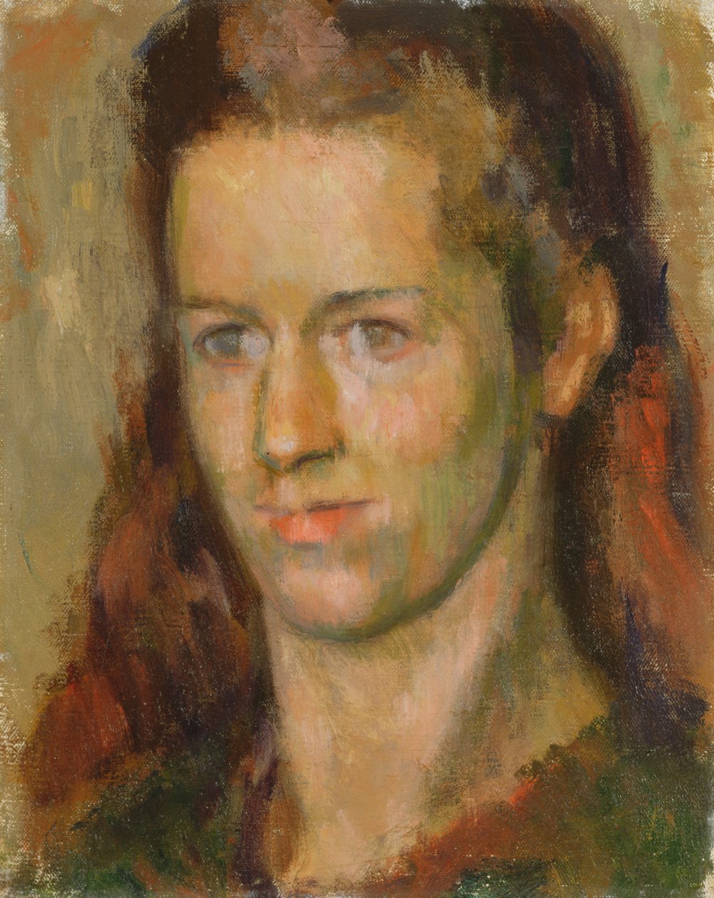 Porträt von Anne Olivier Popham (später Mrs Quentin Bell), 1939 von Alexander Graham Bell