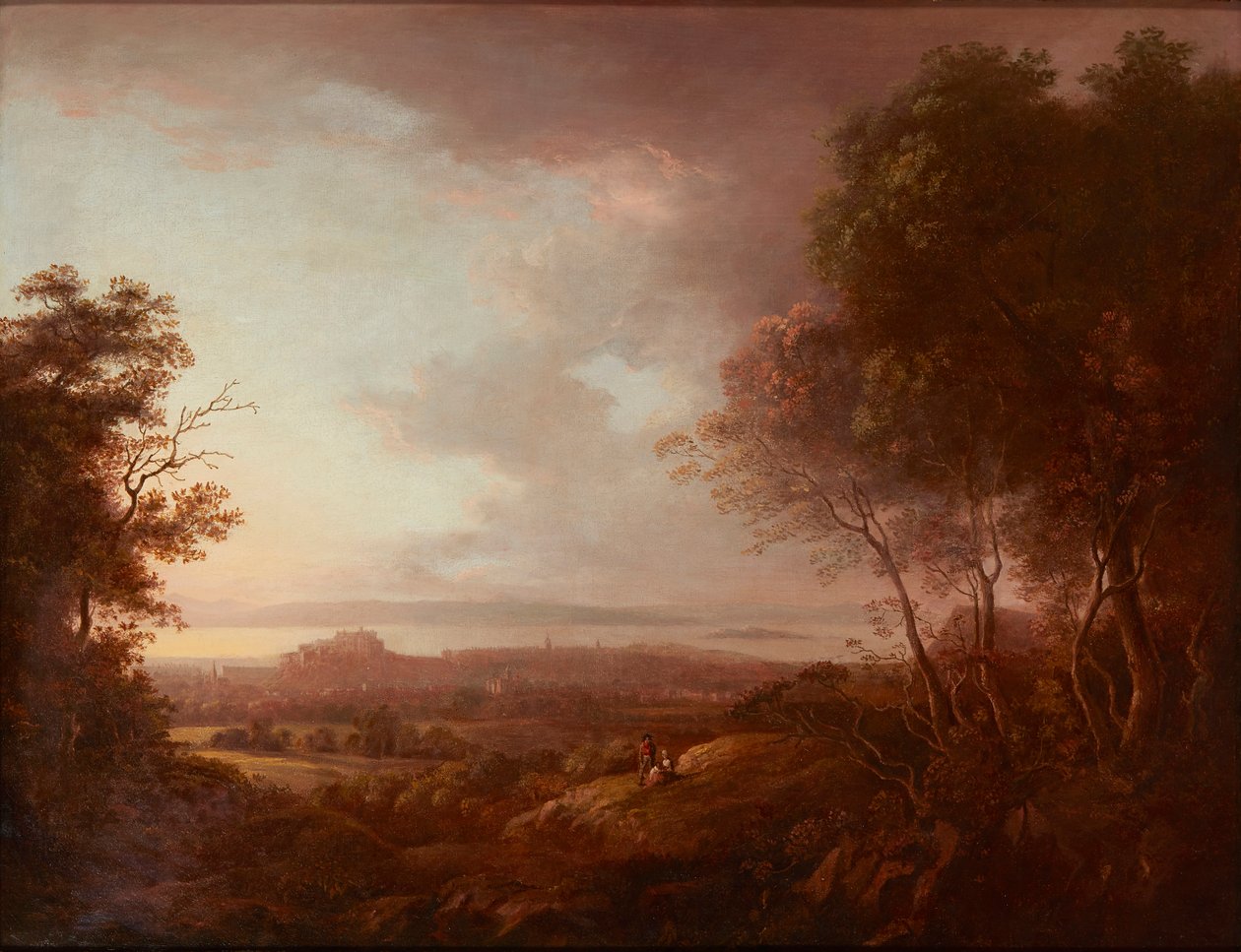 Blick auf Edinburgh vom Blackford Hill von Alexander Nasmyth