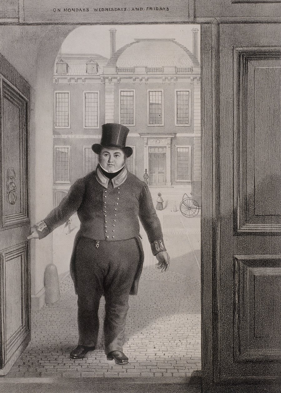 Eingangstor, British Museum, Holborn, London von Alexander O